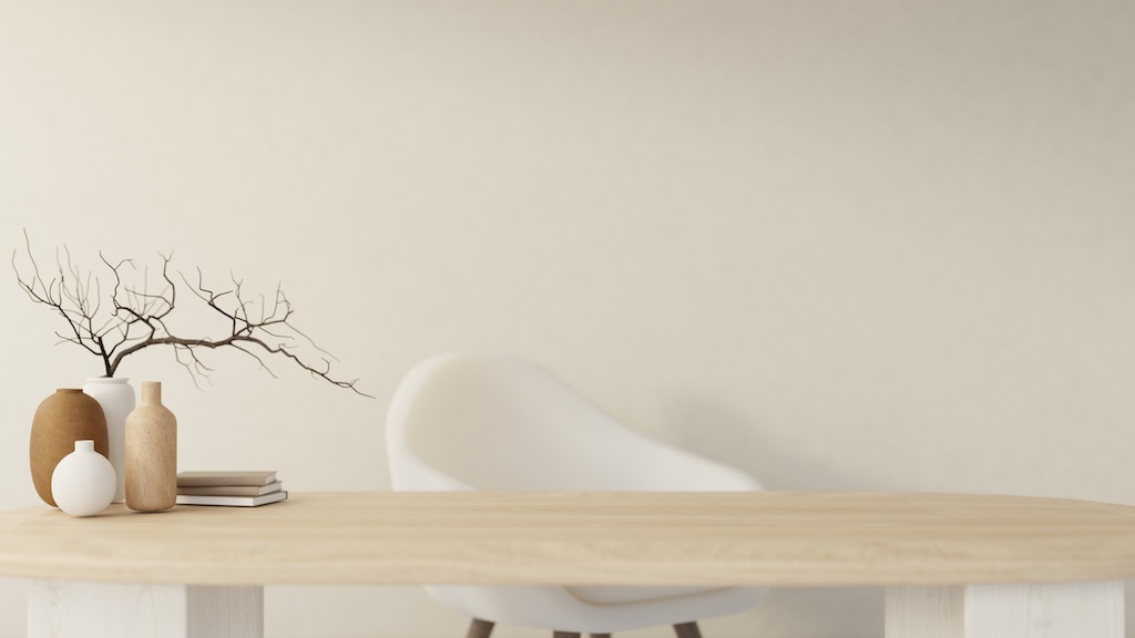A calm workspace for conversation